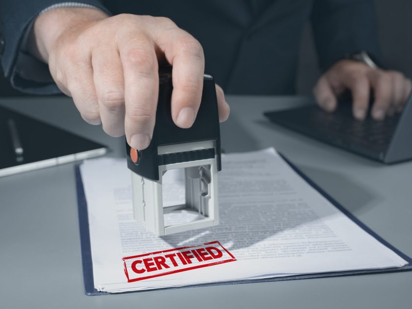 Agriculture licenses and certificates