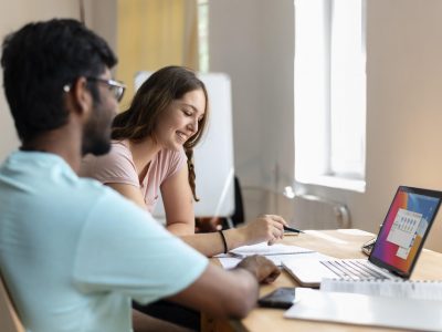 college-girl-boy-studying-together